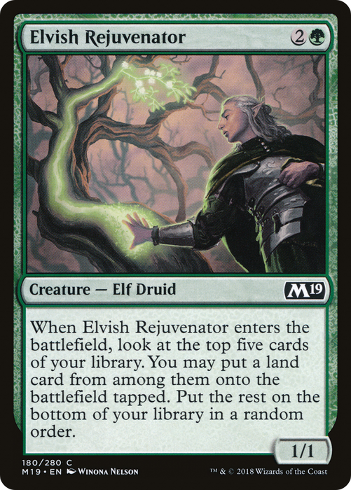 Elvish Rejuvenator (M19-180) - common