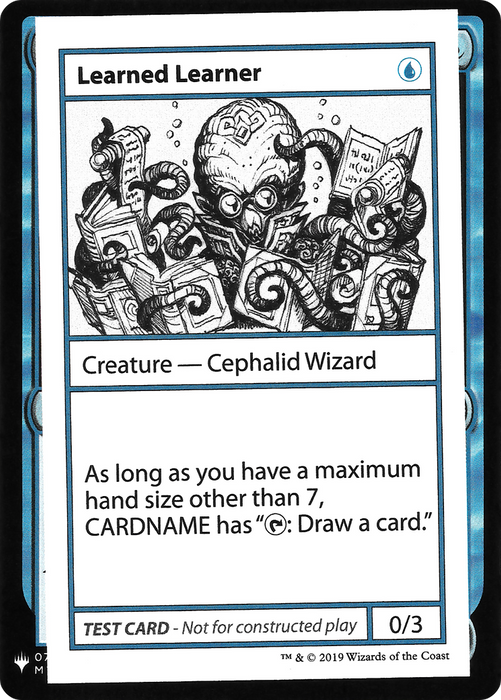 Learned Learner (CMB1-025) - rare