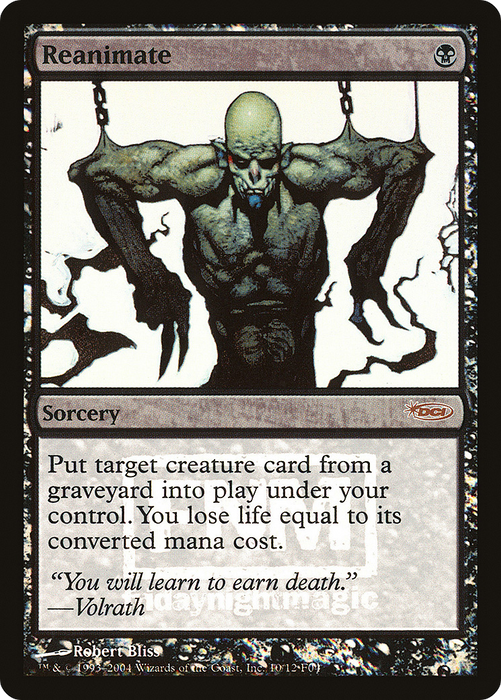 Reanimate (FNM-010) - rare - Foil
