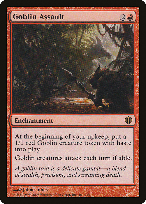 Goblin Assault (ALA-101) - rare - Foil