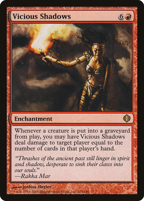 Vicious Shadows (ALA-119) - rare - Foil