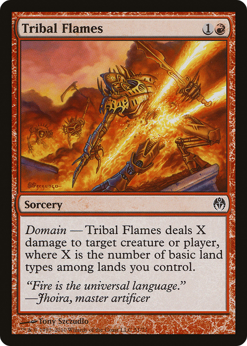 Tribal Flames (DDE-051) - common