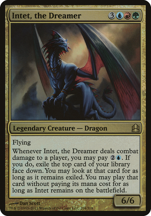 Intet, the Dreamer (OVER-204) - rare - Foil