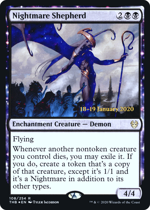 Nightmare Shepherd (PRE-108S) - rare: (enchantment) - Foil