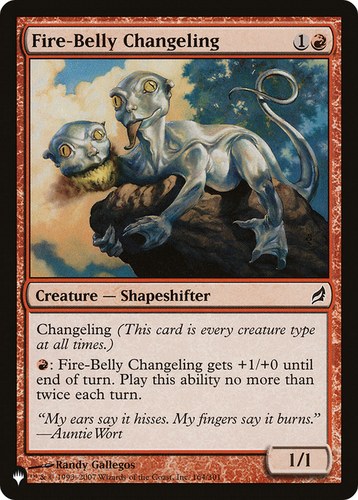 Fire-Belly Changeling (LIST-LRW-164) - common