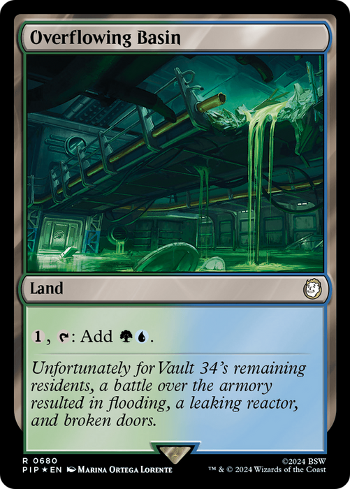 Overflowing Basin (PIP-680) - rare - Foil