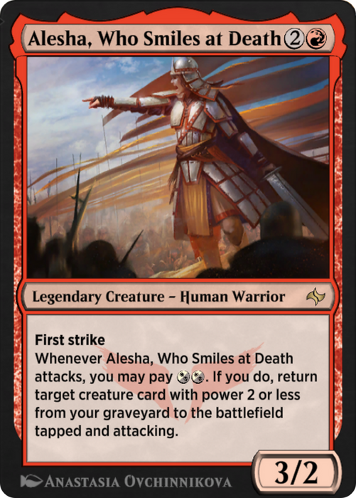 Alesha, Who Smiles at Death (EA1-008) - rare