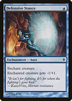 Defensive Stance (NPH-034) - common - Foil