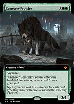 Cemetery Prowler (PRM-95429) - mythic - Foil