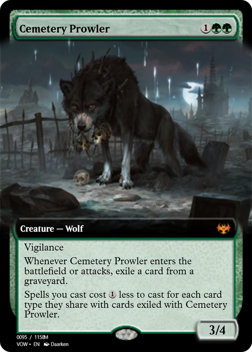 Cemetery Prowler (PRM-95429) - mythic