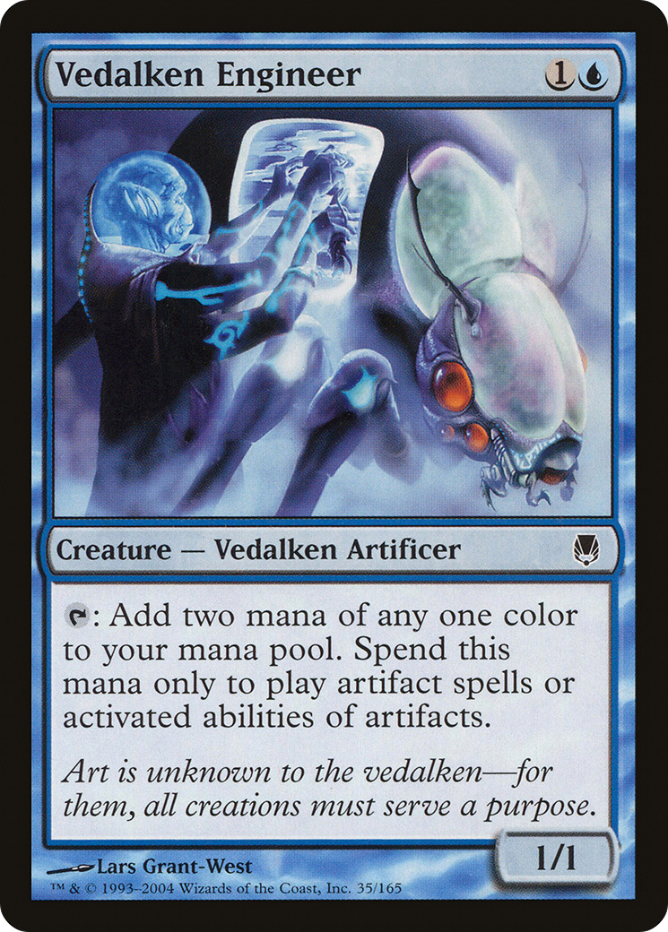 Vedalken Engineer (DST-035) - common - Foil