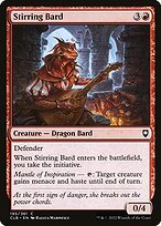 Stirring Bard (CLB-195) - common - Foil
