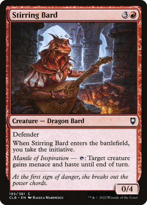 Stirring Bard (CLB-195) - common