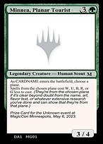Minnea, Planar Tourist (UNK-MG01) - mythic