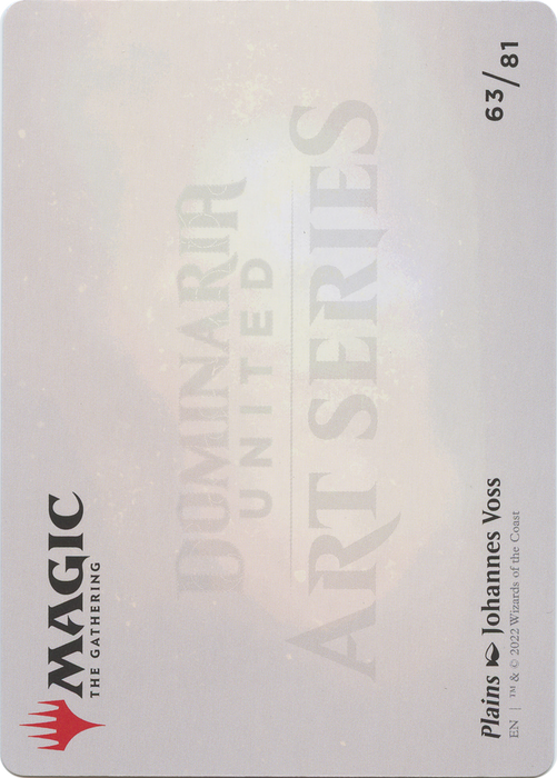 Plains // Plains (ADMU-063) - common (Borderless) - Foil