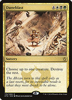 Duneblast (KTK-174) - rare - Foil