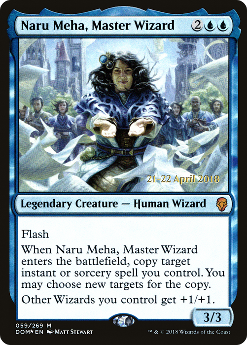Naru Meha, Master Wizard (PRE-59S) - mythic - Foil