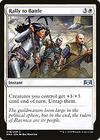 Rally to Battle (RNA-018) - uncommon - Foil