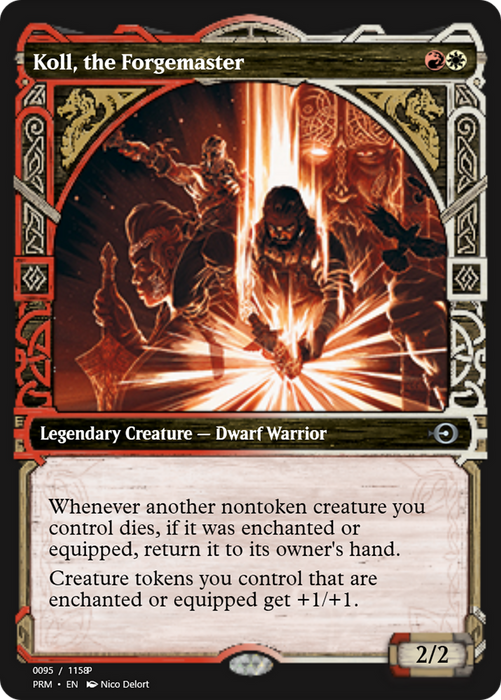 Koll, the Forgemaster (PRM-88390) - uncommon - Foil