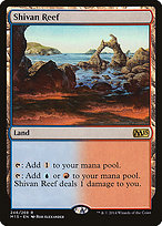 Shivan Reef (M15-246) - rare