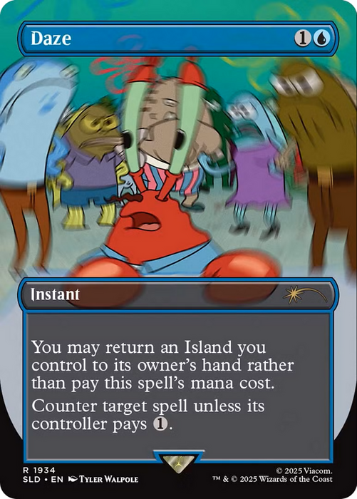 Daze (SLD-1934) - rare (Borderless)