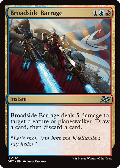 Broadside Barrage (DFT-192) - uncommon - Foil