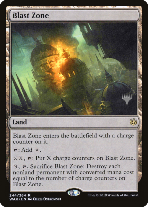 Blast Zone (PPTHB-244P) - rare - Foil