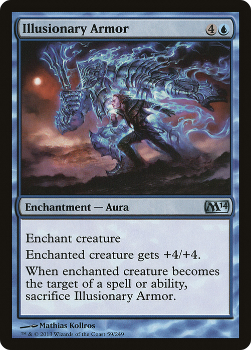 Illusionary Armor (M14-059) - uncommon - Foil