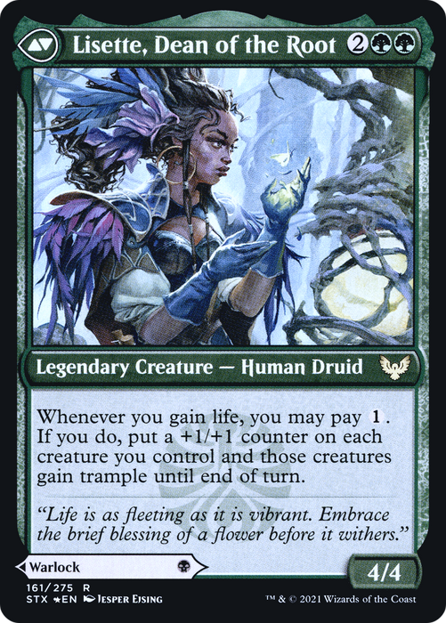 Valentin, Dean of the Vein // Lisette, Dean of the Root (PRE-161S) - rare - Foil