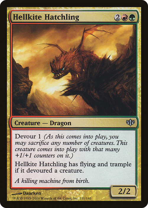 Hellkite Hatchling (CON-111) - uncommon