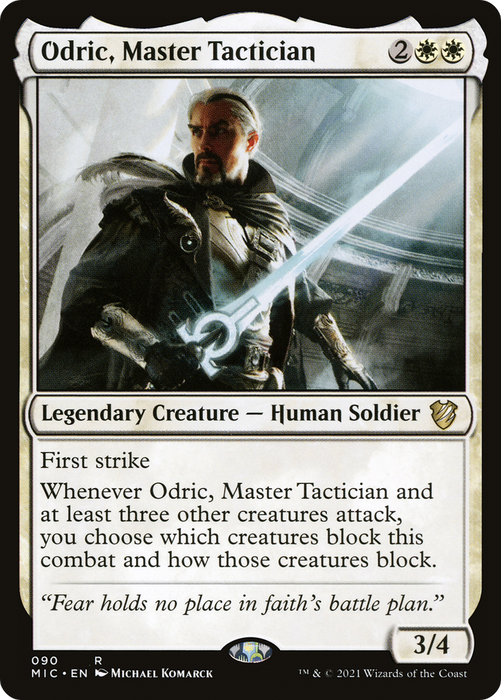 Odric, Master Tactician (MIC-090) - rare