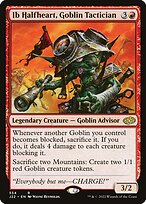 Ib Halfheart, Goblin Tactician (J22-554) - rare