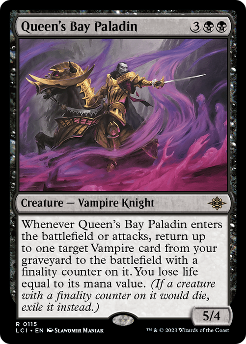Queen's Bay Paladin (LCI-115) - rare - Foil