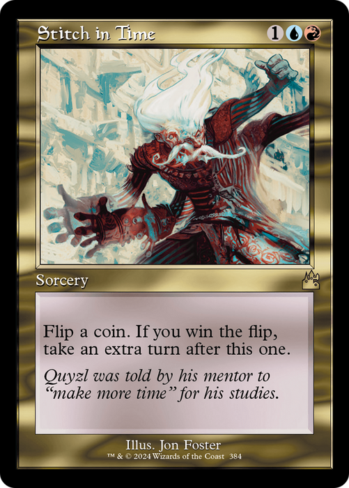 Stitch in Time (RVR-384) - rare - Foil