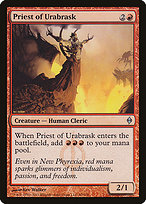 Priest of Urabrask (NPH-090) - uncommon - Foil