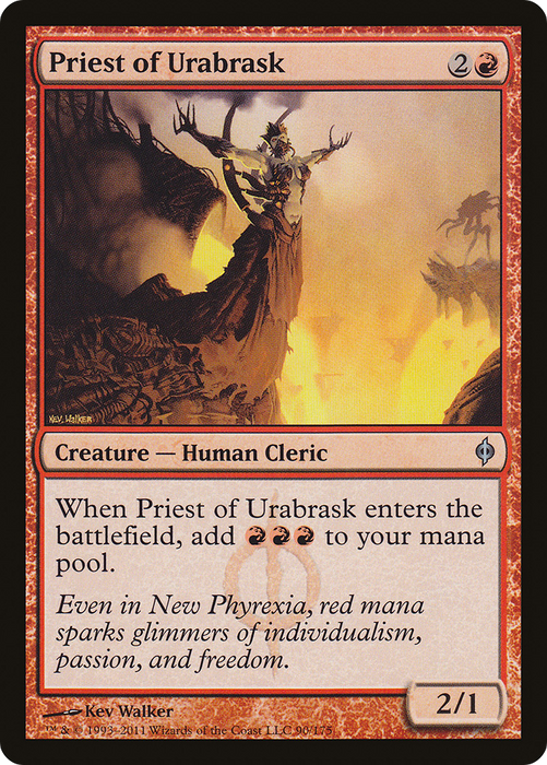 Priest of Urabrask (NPH-090) - uncommon