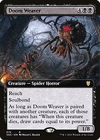 Doom Weaver (VOC-072) - rare: (Extended Art)