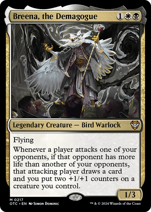 Breena, the Demagogue (OTC-217) - mythic