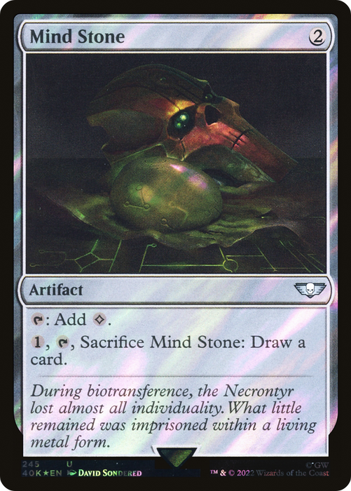Mind Stone (40K-245★) - uncommon - Foil
