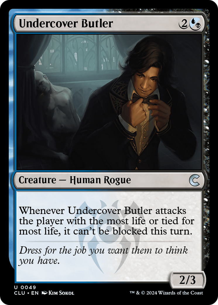 Undercover Butler (CLU-049) - uncommon