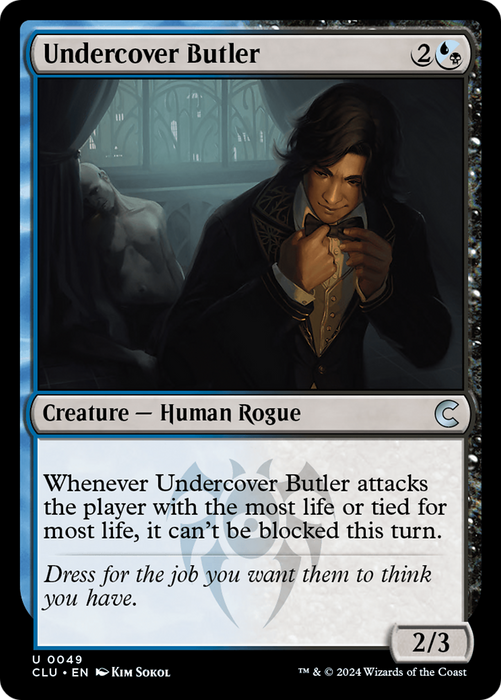 Undercover Butler (CLU-049) - uncommon