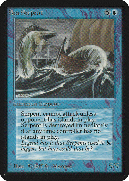 Sea Serpent (LEA-076) - common