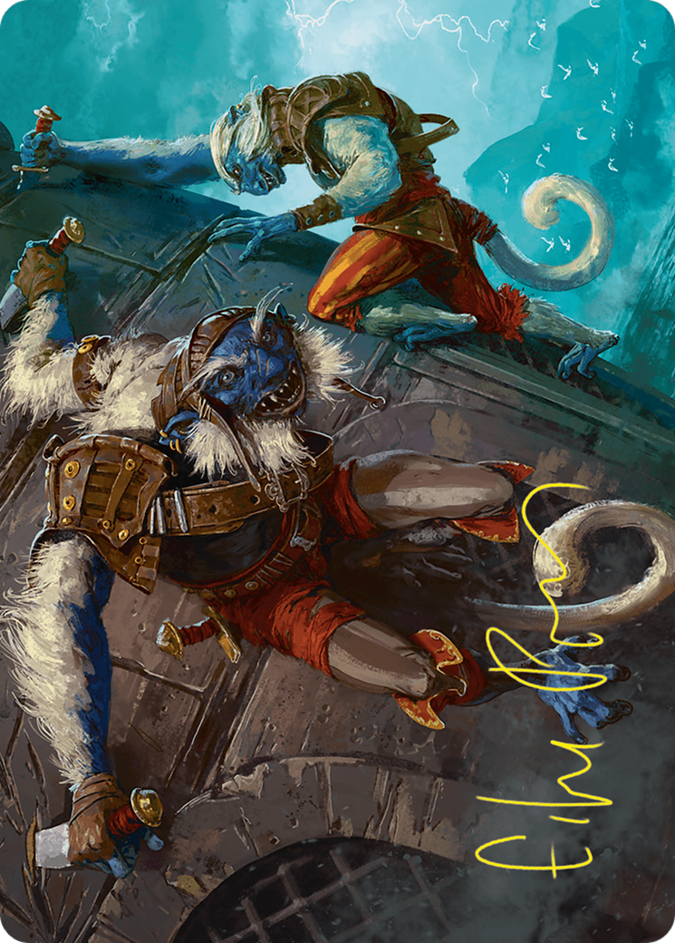 Goblin Boarders // Goblin Boarders (AFDN-011) - common (Borderless) - Foil