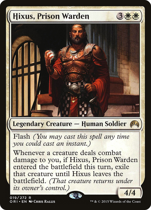 Hixus, Prison Warden (ORI-019) - rare