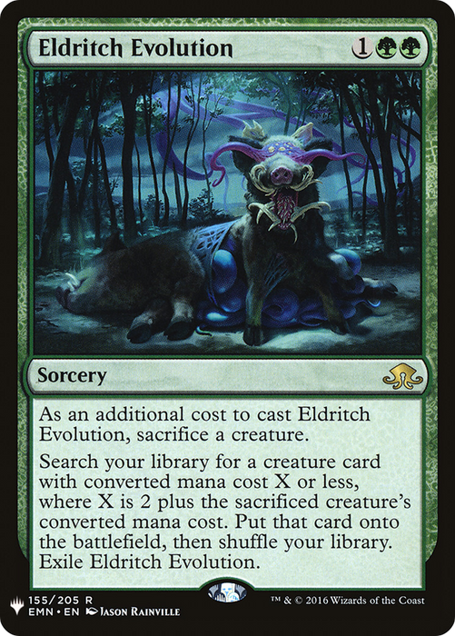 Eldritch Evolution (LIST-EMN-155) - rare