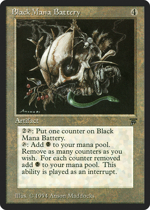 Black Mana Battery (LEG-274) - uncommon