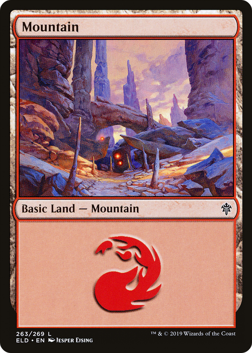 Mountain (ELD-263) - common - Foil