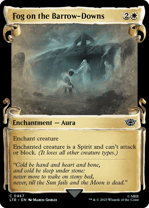 Fog on the Barrow-Downs (LTR-467) - common: (Showcase) - Foil
