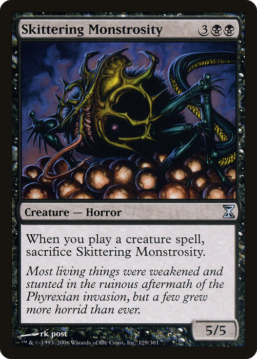 Skittering Monstrosity (TSP-129) - uncommon