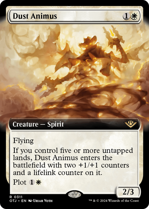 Dust Animus (OTJ-311) - rare: (Extended Art)
